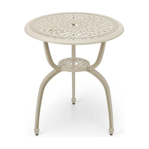 Anray Aluminium 60cm Table - Sand Beige - image 01