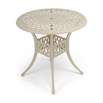 Anray Aluminium 78cm Table - Sand Beige - image 01