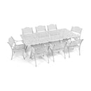 Anray 8 Seater Lattice with 240cm x 110cm Patio Table Set RECTANGLE - image 04