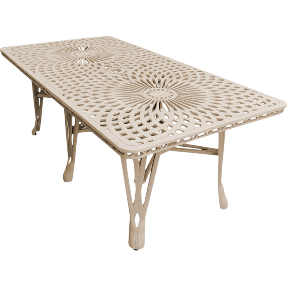 Club Patio Set 9Pc Bge Sand in Outdoor Furniture Sets