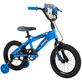 image of Huffy Moto X 14" Boys Bike Blue/Black