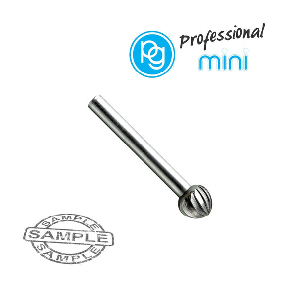 PG Steel Milling Cutter 6mm. Ball. Shank 3mm - image 01