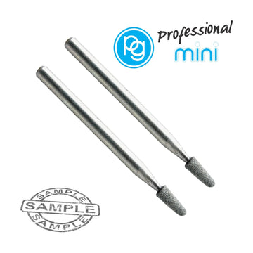 PG Silicon Carbide Stones 3 x 8mm Cone Shank 2.35mm 2 Piece - image 01