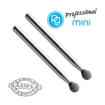 PG Silicon Carbide Stones 4mm Ball Shank 3mm 2 Piece - image 01