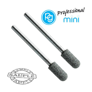 PG Silicon Carbide Stones 6 x 10mm Round Head Shank 3mm 2 Piece - image 01