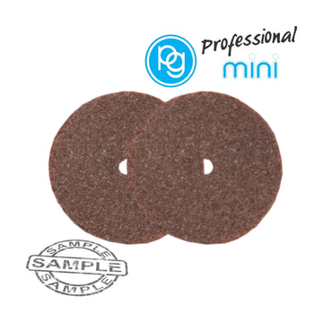 PG Wheel Grinding Stones. Brown Abv 22mm 2 Piece - image 01