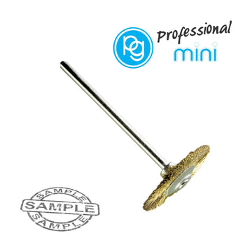PG Brass Wheel Brush 21mm Shank 2.35mm - image 01