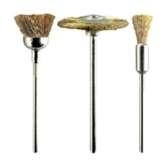 PG Assorted Brass Brushes. 3 Piece - image 01