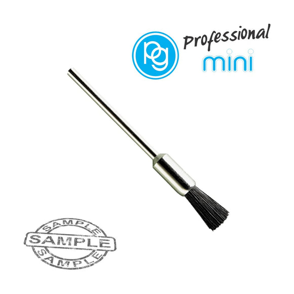 PG Black Bristle End Wire Brush 5mm Shank 2.35mm - image 01