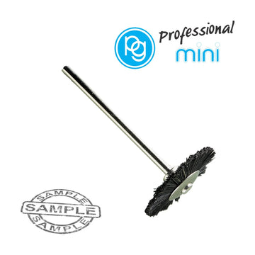 PG Black Bristle Wheel Brush 21mm. Shank 2.35mm - image 01