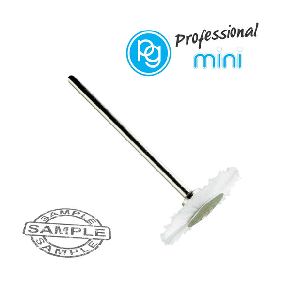 PG White Nylon Wheel Brush 21mm Shank 2.35mm - image 01
