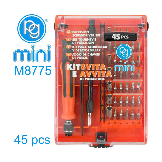 PG Precision Screwdriver Bit Set 45 Piece - image 01