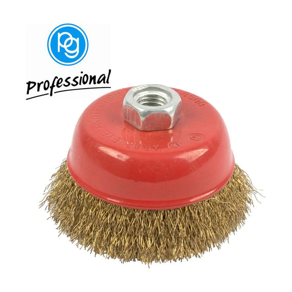 PG Wire Cup Brush 85mm x M14 - image 01