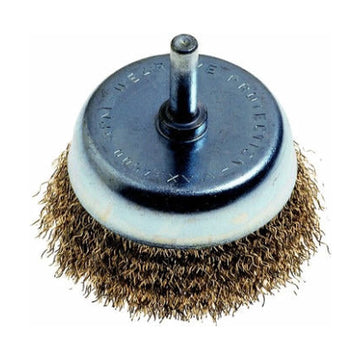 PG 50 x 6mm Brass Wire Cup Brush - image 01