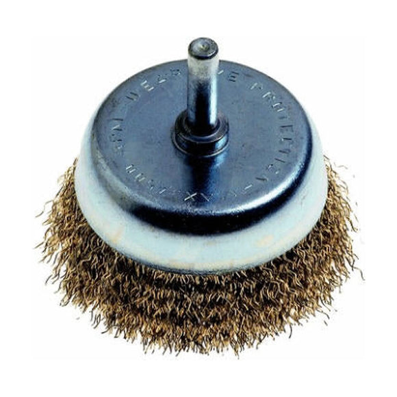 PG 50 x 6mm Brass Wire Cup Brush - image 01