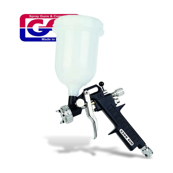 GAV Hi Pressure Gravity Feed Spray Gun with 600Cc Cup - image 01