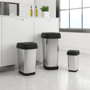 Kis by Keter Dual Swing Bin Steel Small 10L in Home and Décor