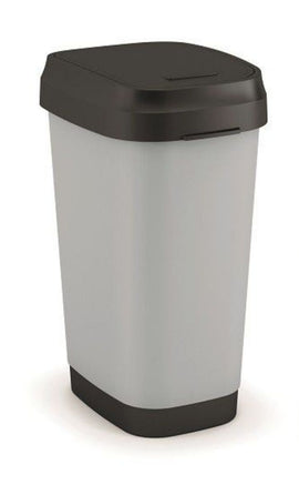 Kis by Keter Dual Swing Bin Steel Small 10L in Home and Décor