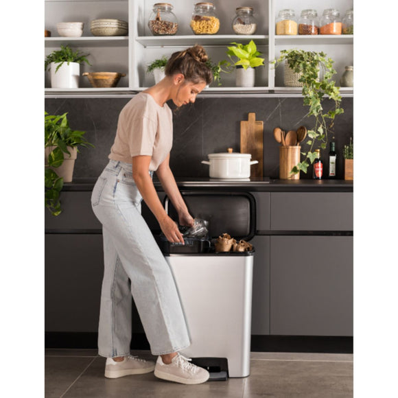 Curver by Keter Compatta Pedal Bin 50L in Home and Décor
