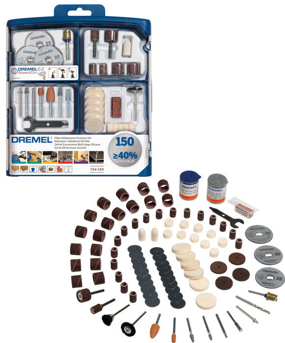 Dremel 150Pc Accessory Set