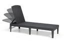 Keter Jaipur Lounger Graphite in Garden & Outdoor,Furniture