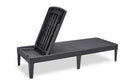 Keter Jaipur Lounger Graphite in Garden & Outdoor,Furniture