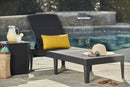 Keter Jaipur Lounger Graphite in Garden & Outdoor,Furniture