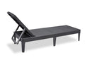 Keter Jaipur Lounger Graphite in Garden & Outdoor,Furniture