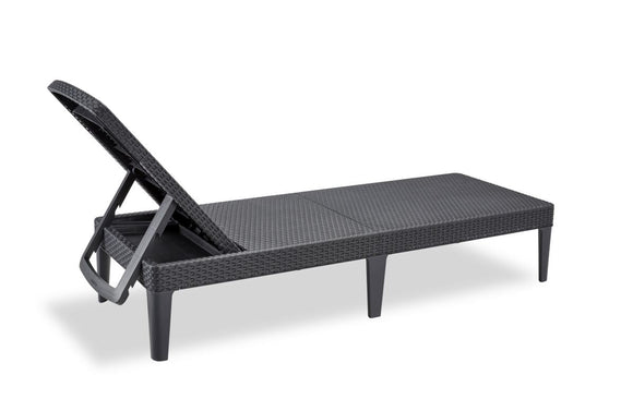 Keter Jaipur Lounger Graphite in Garden & Outdoor,Furniture