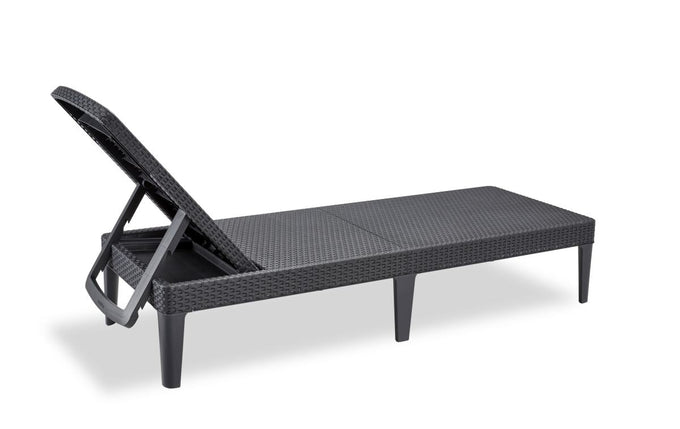 Keter Jaipur Lounger Graphite in Garden & Outdoor,Furniture