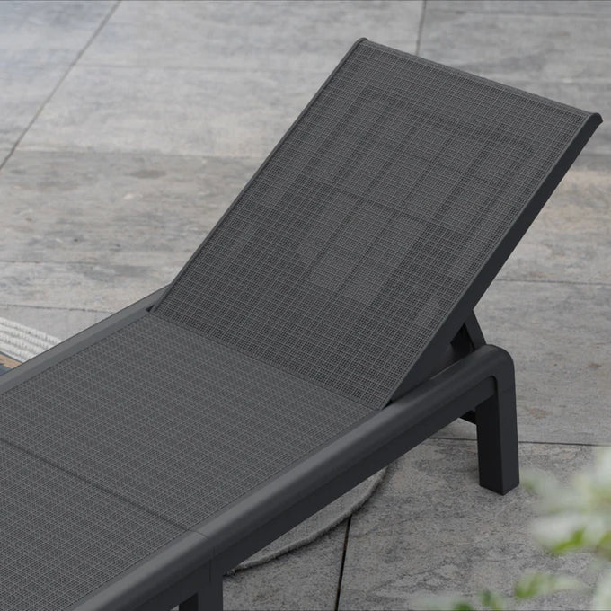 Keter Mallorca Sun Lounger Graphite