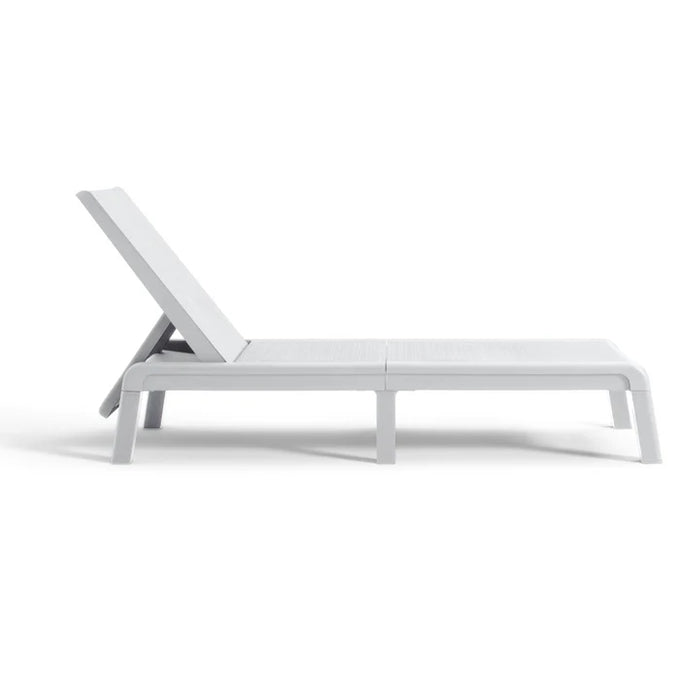 Keter Mallorca Sun Lounger White