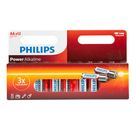 Philips Power Alkaline AA 12-window pack in Electrical & Lighting,Electrical Accessories,Batteries