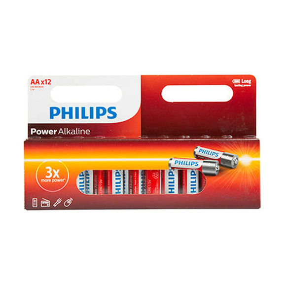 Philips Power Alkaline AA 12-window pack - image 01