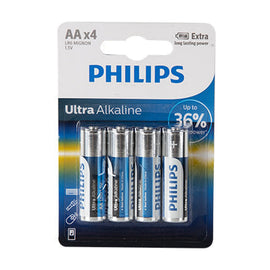 Philips Ultra Alkaline AA Batteries 1.5V 4 Pack - image 01