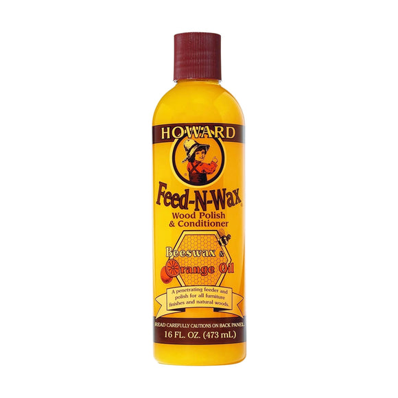 Howard Feed-N-Wax Wood Polish & Conditioner 473ml - image 01