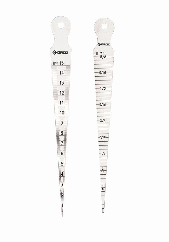 Groz Gauge Taper 1-15mm GRO1975 in Tools