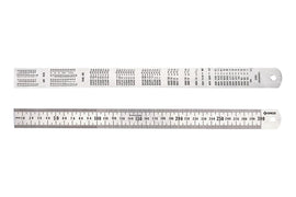Groz Ruler Stainless Steel 150mm GRO5200 in Tools