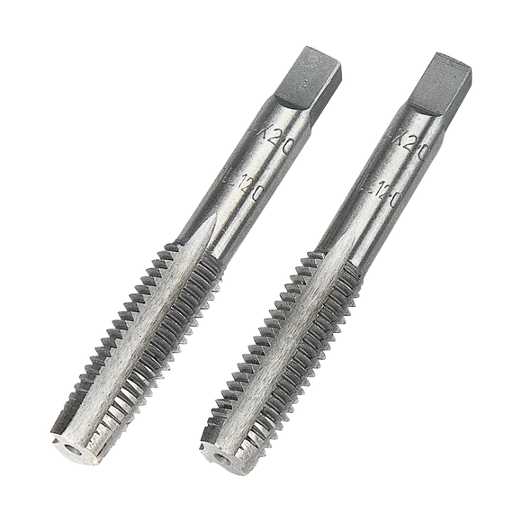 Groz Tap Hand Carbon Steel Set M5X0.8 GRO6559 in Tools