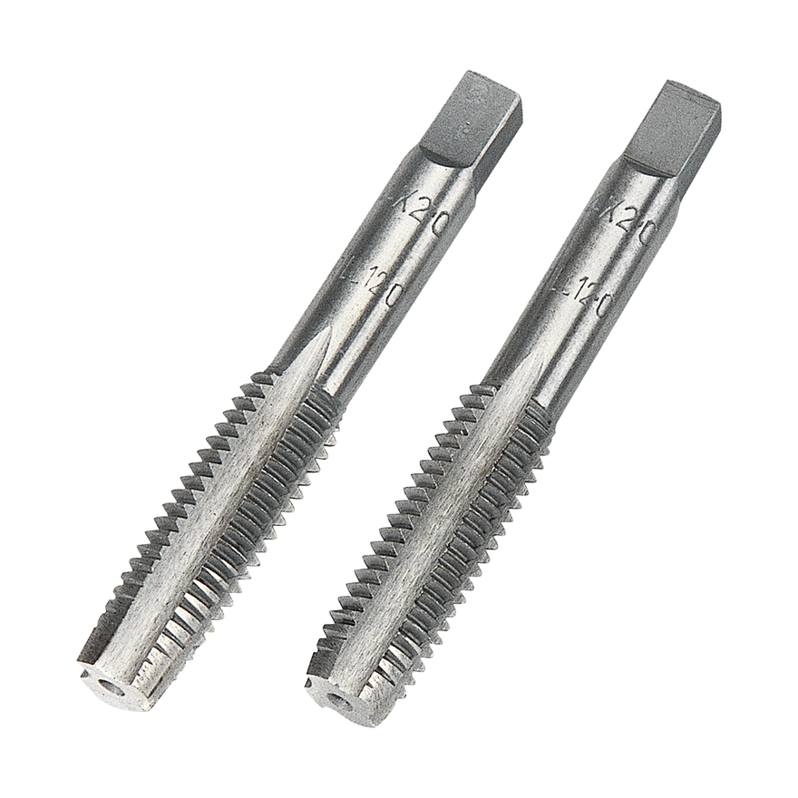 Groz Tap Hand Carbon Steel Set M12X1.75 GRO6564 in Tools