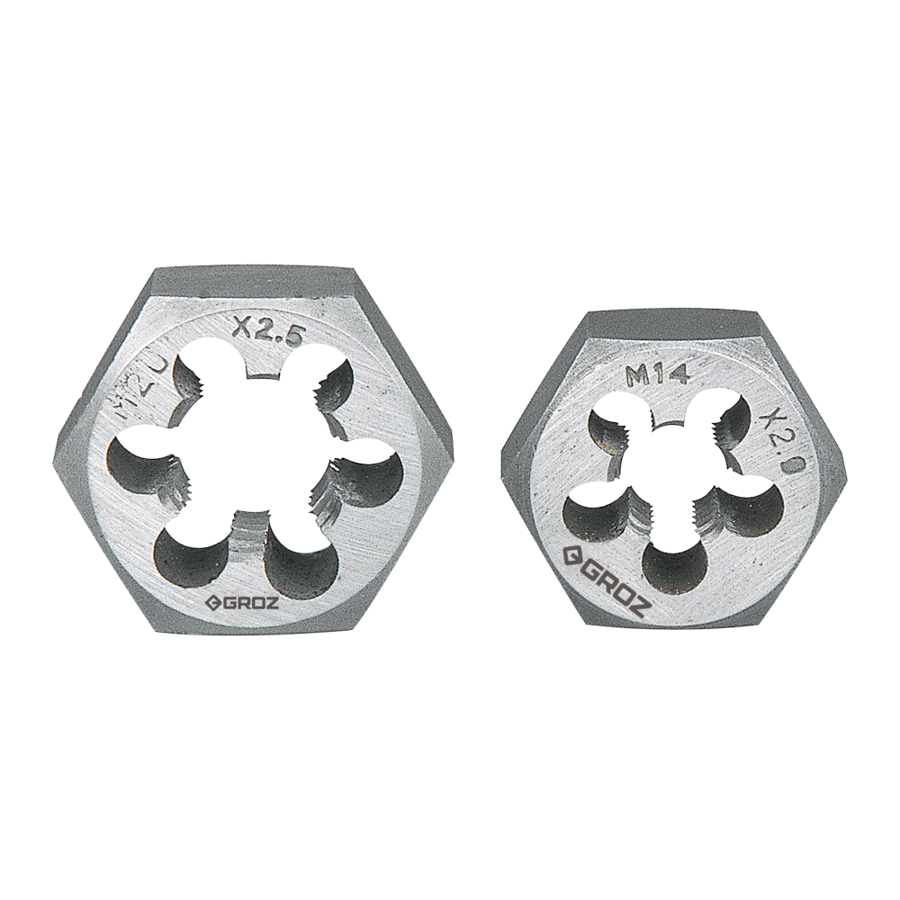 Groz Dienut Carbon Steel Metric Coarse 8Mm Gro1600 in Tools