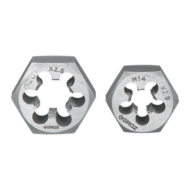 Groz Dienut Carbon Steel Metric Coarse 12Mm Gro1610 in Tools