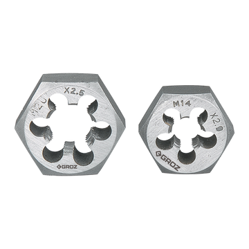 Groz Dienut Carbon Steel Metric Coarse 14Mm Gro1615 in Tools