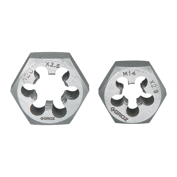 Groz Dienut Carbon Steel Metric Coarse 14Mm Gro1615 in Tools
