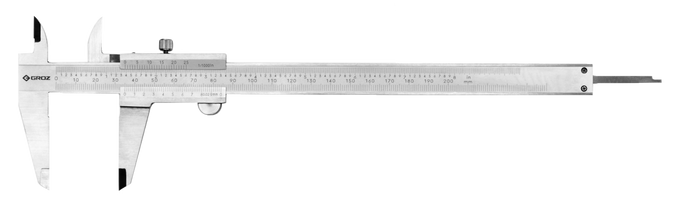 Groz Vernier Caliper 200mm 530-108 GRO0033 in Tools