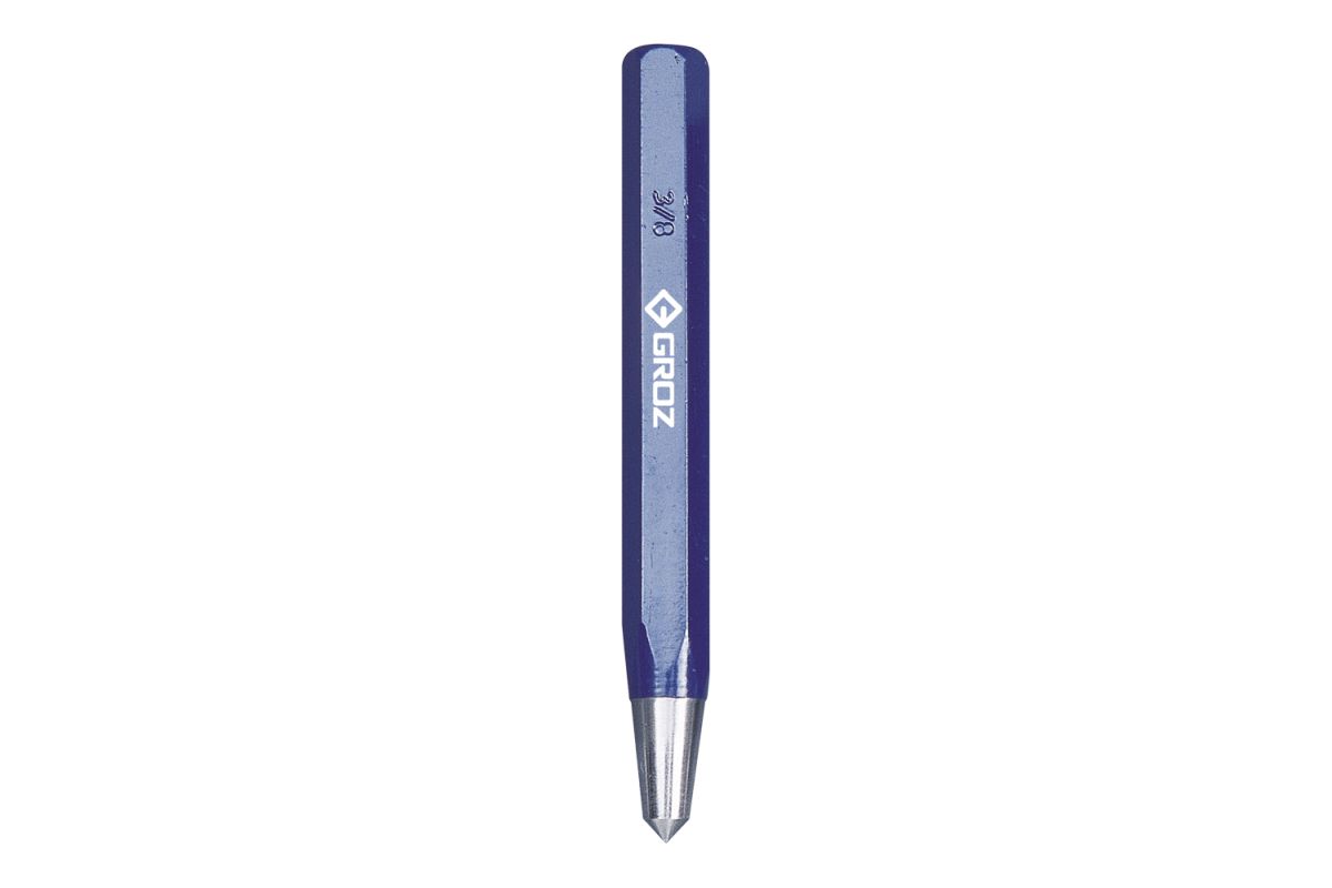 Groz Centre Punch Round 10X150mm Heavy Duty GRO4042 in Tools
