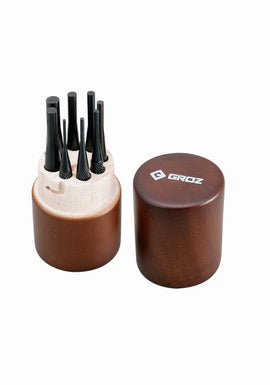 Groz Punch Pin Set W/Box 1.5-8mm Pp/8-Wd GRO4538 in Tools