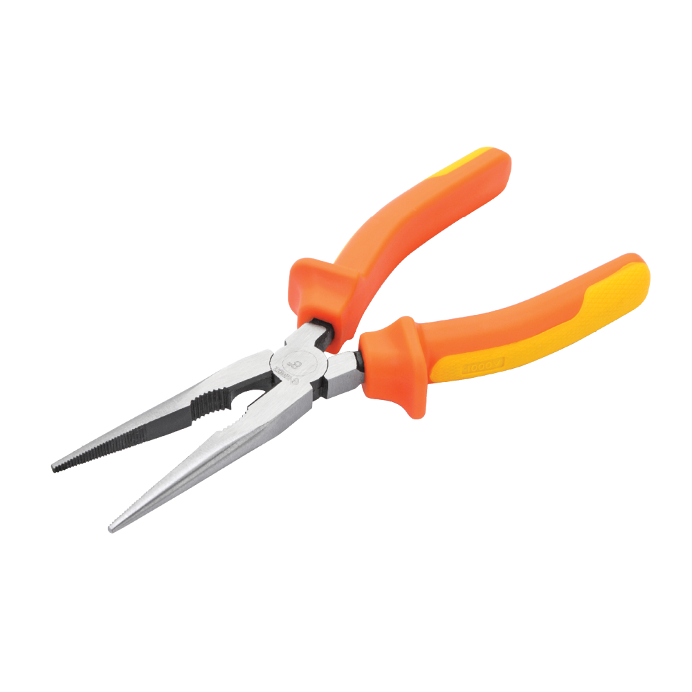 Groz Long Nose Plier 150mm VDE 1000V GRO2555 in Tools