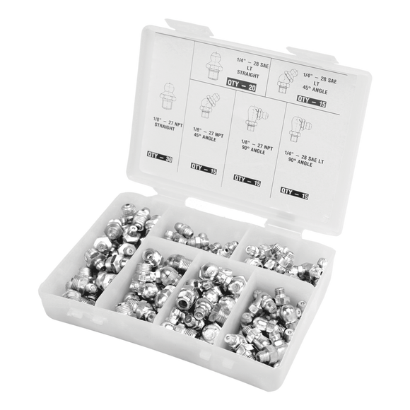 Groz Grease Nipple Asst-Sae 110Pc GRO7310 in Tools