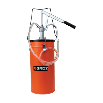 Groz Pump Oil Lube Dispenser Bucket GRO2164 in Tools